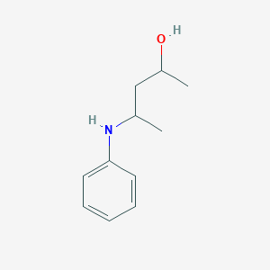 2-Pentanol, 4-(phenylamino)-