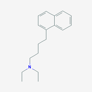 molecular formula C18H25N B15458011 N,N-Diethyl-4-(naphthalen-1-yl)butan-1-amine CAS No. 62171-67-9