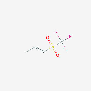 1-(Trifluoromethanesulfonyl)prop-1-ene