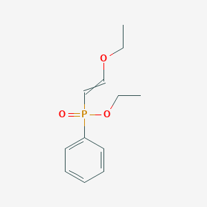 molecular formula C12H17O3P B15458064 Ethyl (2-ethoxyethenyl)phenylphosphinate CAS No. 61753-16-0