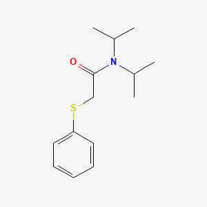 Acetamide, N,N-bis(1-methylethyl)-2-(phenylthio)-