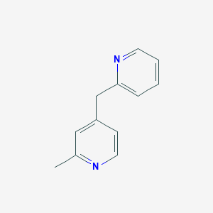 2-Methyl-4-[(pyridin-2-yl)methyl]pyridine