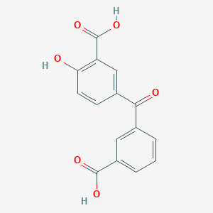 5-(3-Carboxybenzoyl)-2-hydroxybenzoic acid