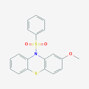 10-(Benzenesulfonyl)-2-methoxy-10H-phenothiazine