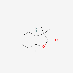 (3aS,7aS)-3,3-Dimethylhexahydro-1-benzofuran-2(3H)-one