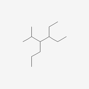 molecular formula C12H26 B15458164 3-Ethyl-4-(propan-2-yl)heptane CAS No. 62185-27-7