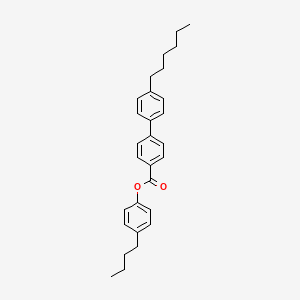 4-Butylphenyl 4'-hexyl[1,1'-biphenyl]-4-carboxylate