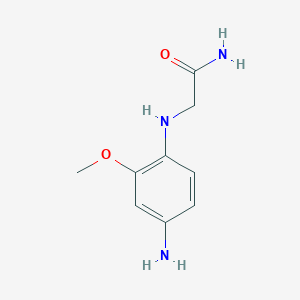 N~2~-(4-Amino-2-methoxyphenyl)glycinamide