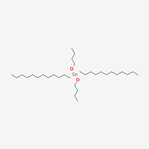 molecular formula C32H68O2Sn B15458304 Dibutoxy(didodecyl)stannane CAS No. 62060-49-5