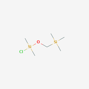 Chloro(dimethyl)[(trimethylsilyl)methoxy]silane