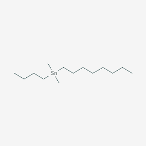 Butyl(dimethyl)octylstannane