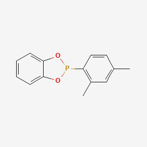 molecular formula C14H13O2P B15458432 2-(2,4-Dimethylphenyl)-2H-1,3,2-benzodioxaphosphole CAS No. 61441-52-9