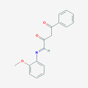 (4E)-4-[(2-Methoxyphenyl)imino]-1-phenylbutane-1,3-dione