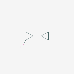 molecular formula C6H9F B15458453 2-Fluoro-1,1'-bi(cyclopropane) CAS No. 61975-83-5