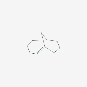 molecular formula C10H16 B15458478 Bicyclo[4.3.1]dec-1-ene CAS No. 61798-54-7