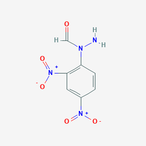 molecular formula C7H6N4O5 B15458628 N-(2,4-Dinitrophenyl)formohydrazide CAS No. 61870-67-5