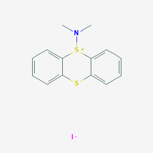 5-(Dimethylamino)thianthren-5-ium iodide