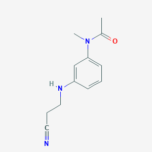 N-{3-[(2-Cyanoethyl)amino]phenyl}-N-methylacetamide