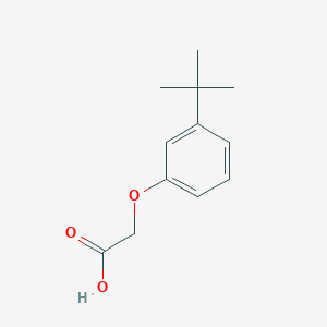molecular formula C12H16O3 B154588 [3-(1,1-Dimethylethyl)phenoxy]acetic acid CAS No. 1878-55-3