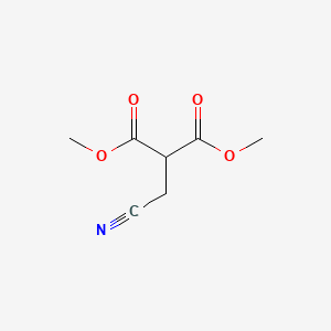 molecular formula C7H9NO4 B15458843 Dimethyl (cyanomethyl)propanedioate CAS No. 61760-67-6