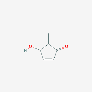 4-Hydroxy-5-methylcyclopent-2-en-1-one