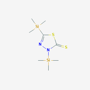 3,5-Bis(trimethylsilyl)-1,3,4-thiadiazole-2(3H)-thione