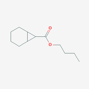 molecular formula C12H20O2 B15458925 Butyl bicyclo[4.1.0]heptane-7-carboxylate CAS No. 61452-50-4