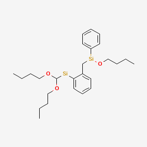 molecular formula C26H39O3Si2 B15458967 CID 71395604 CAS No. 61465-91-6