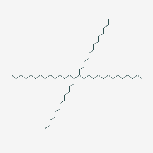 molecular formula C54H110 B15458986 14,15-Ditridecyloctacosane CAS No. 61625-16-9