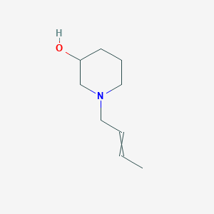 1-(But-2-en-1-yl)piperidin-3-ol