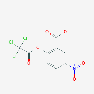 Methyl 5-nitro-2-[(trichloroacetyl)oxy]benzoate