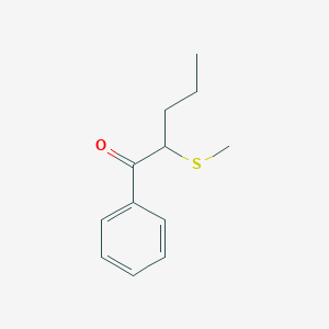 2-(Methylsulfanyl)-1-phenylpentan-1-one