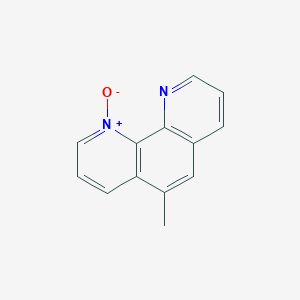 molecular formula C13H10N2O B15459125 5-Methyl-1-oxo-1lambda~5~-1,10-phenanthroline CAS No. 61626-14-0