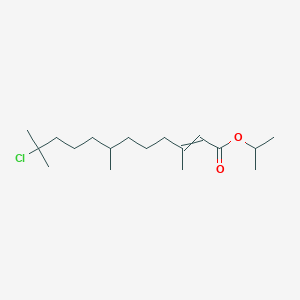 Propan-2-yl 11-chloro-3,7,11-trimethyldodec-2-enoate