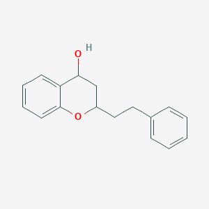 2-(2-Phenylethyl)-3,4-dihydro-2H-1-benzopyran-4-ol