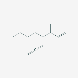 molecular formula C12H20 B15459293 4-(But-3-EN-2-YL)octa-1,2-diene CAS No. 61786-31-0