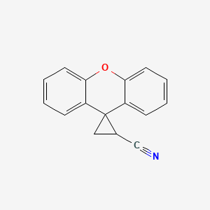 Spiro[cyclopropane-1,9'-xanthene]-2-carbonitrile