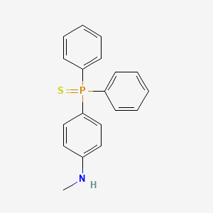 4-(Diphenylphosphorothioyl)-N-methylaniline