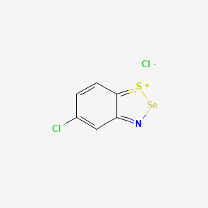 5-Chloro-1,2,3-benzothiaselenazol-2-ium chloride