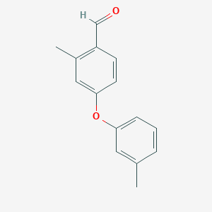 2-Methyl-4-(3-methylphenoxy)benzaldehyde