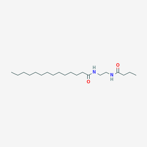 N-(2-Butanamidoethyl)tetradecanamide