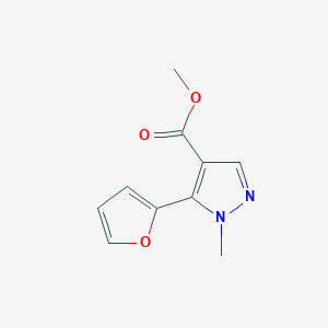 Methyl 5-(furan-2-yl)-1-methyl-1H-pyrazole-4-carboxylate