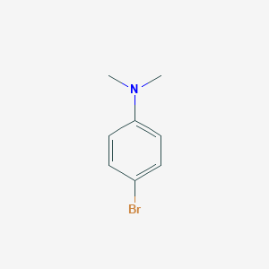 molecular formula C8H10BrN B154595 4-Bromo-N,N-dimethylaniline CAS No. 586-77-6