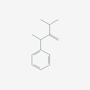 molecular formula C13H18 B15459530 (4-Methyl-3-methylidenepentan-2-yl)benzene CAS No. 61777-10-4