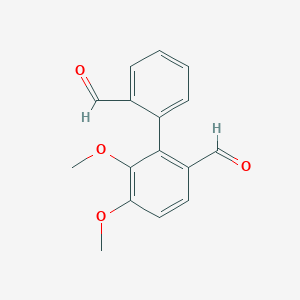 [1,1'-Biphenyl]-2,2'-dicarboxaldehyde, 5,6-dimethoxy-