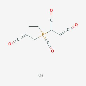 molecular formula C10H9O4OsP B15459589 CID 71392464 CAS No. 61763-56-2