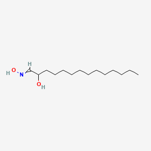 molecular formula C14H29NO2 B15459611 1-(Hydroxyimino)tetradecan-2-OL CAS No. 61432-93-7