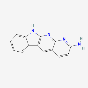 1H-Indolo[2,3-b][1,8]naphthyridin-2-amine