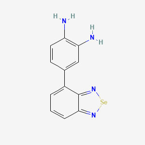 4-(2,1,3-Benzoselenadiazol-4-yl)benzene-1,2-diamine