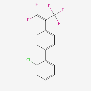 2-Chloro-4'-(1,1,3,3,3-pentafluoroprop-1-en-2-yl)-1,1'-biphenyl